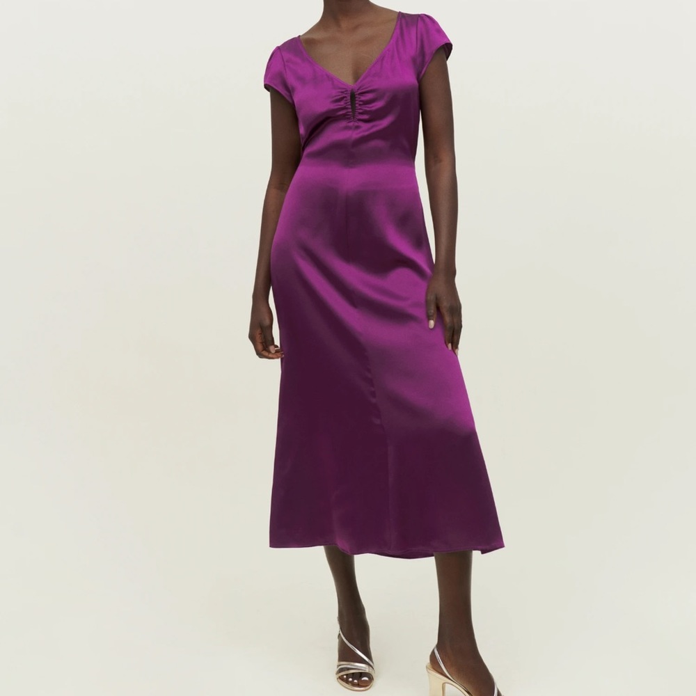 Reformation Scottie Silk Dress *NWT*